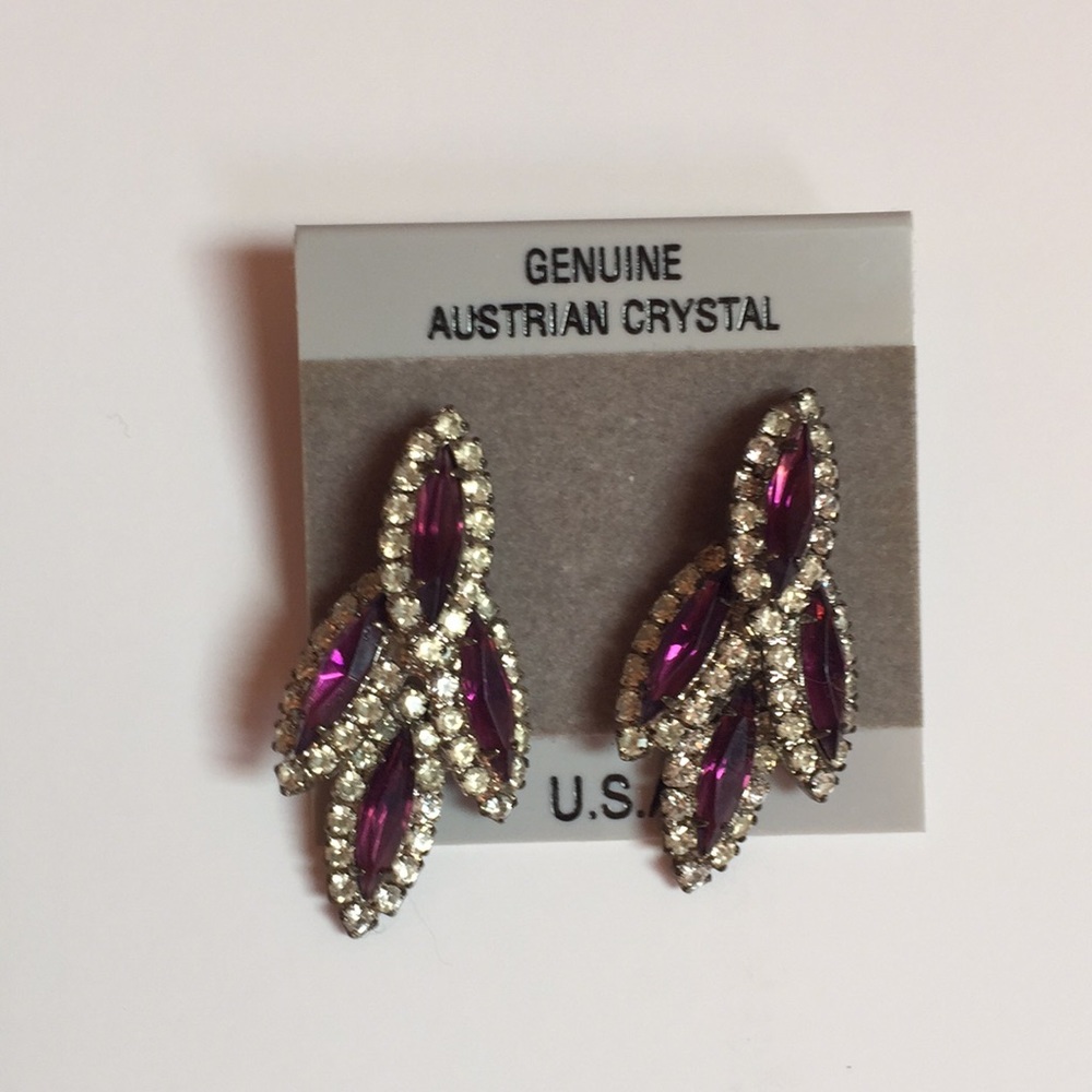 Austrian crystal earrings